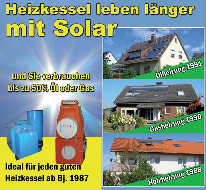 Verbrennt Ihr etwa immer noch viel Geld in Form von Öl und Gas anstatt…